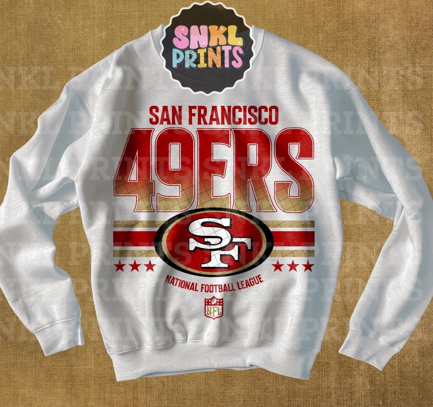 RETRO FOOTBALL TEAM SWEATSHIRT