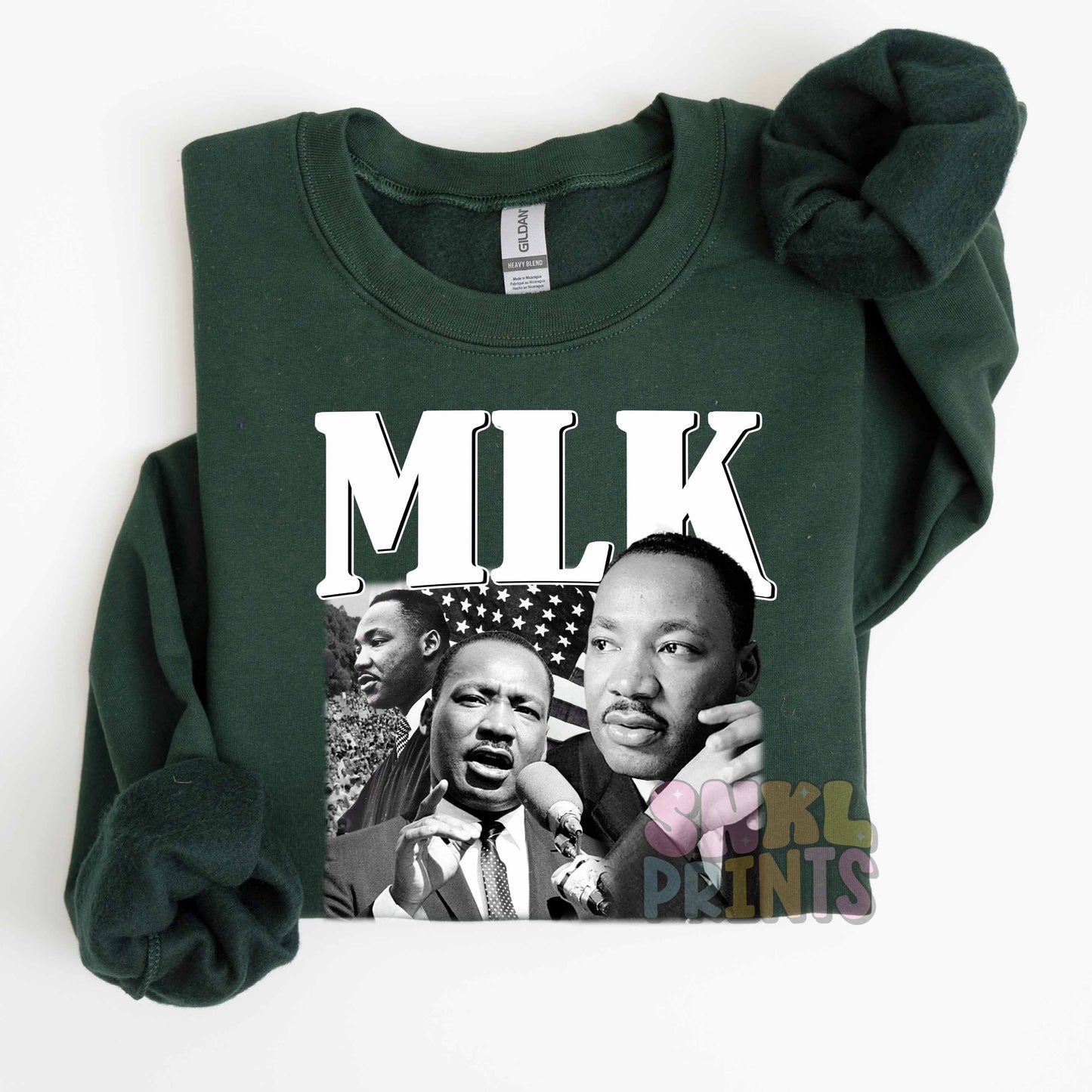 Martin Luther King Jr. Sweatshirt - Cozy Civil Rights Apparel for Adults | Black History Month Hoodie | Inspirational MLK Pullover