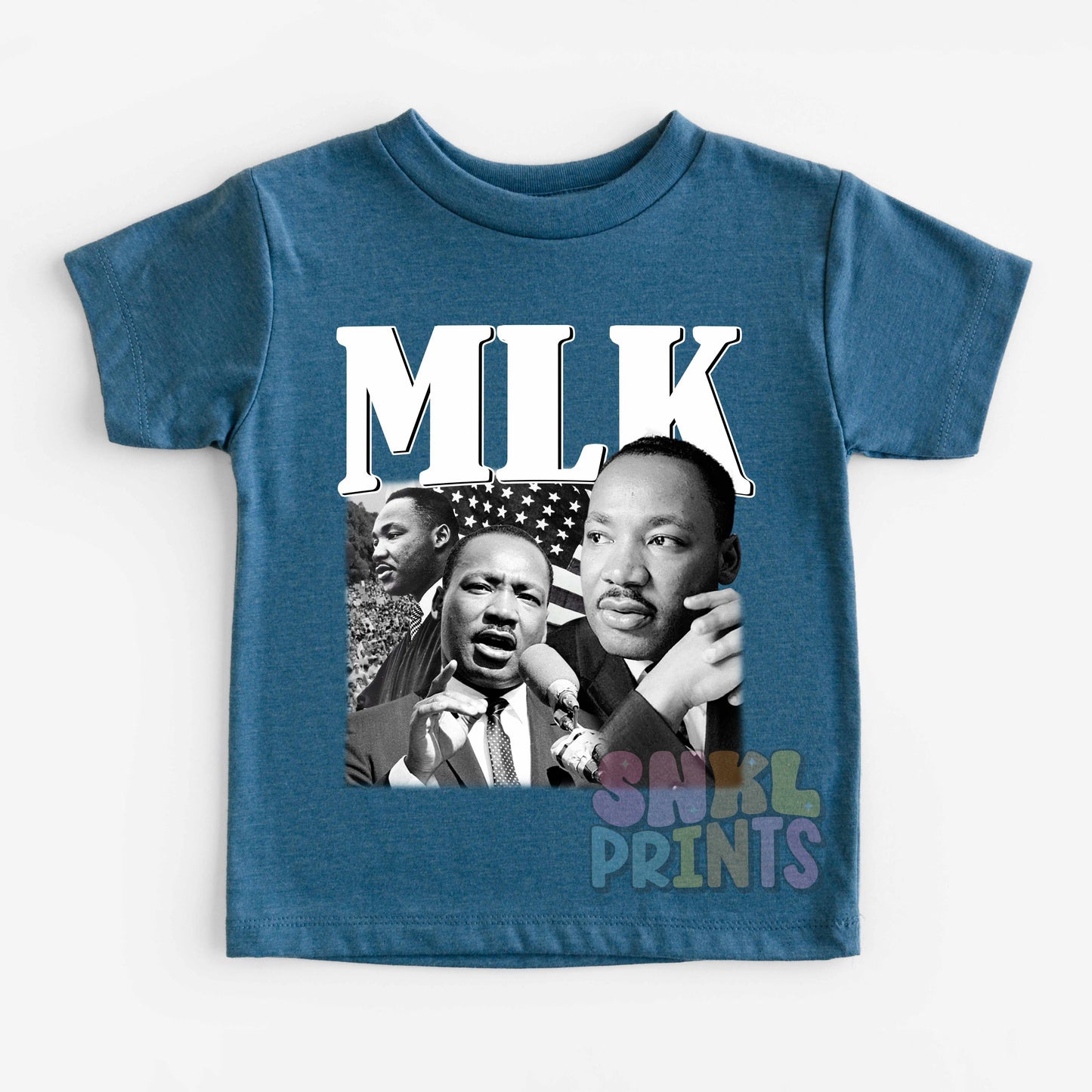 Martin Luther King Jr. Kids T-Shirt - Inspirational Civil Rights Apparel | Black History Month Shirt MLK Quote Tee