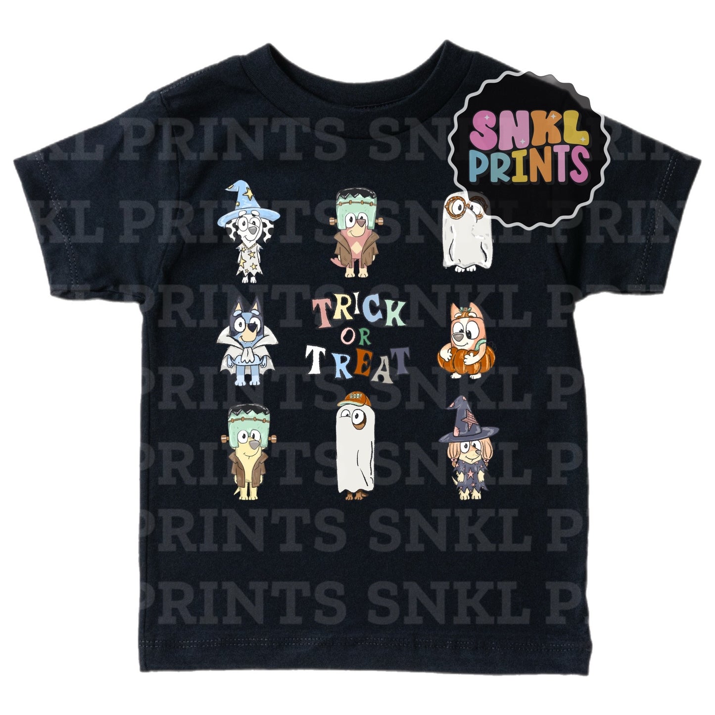 Dog Friends Trick or Treat T-Shirt
