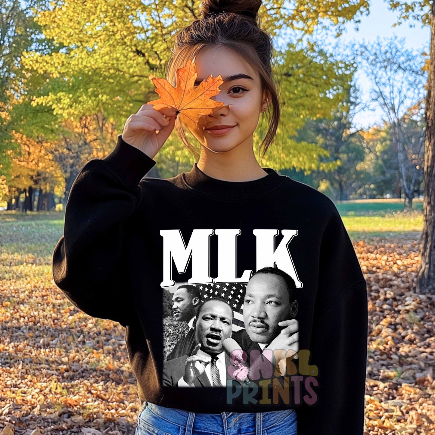 Martin Luther King Jr. Sweatshirt - Cozy Civil Rights Apparel for Adults | Black History Month Hoodie | Inspirational MLK Pullover