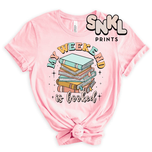 My Weekend is Booked | Adult - SNKL Prints