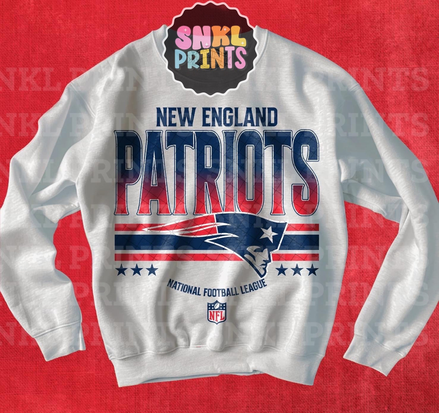 RETRO FOOTBALL TEAM SWEATSHIRT
