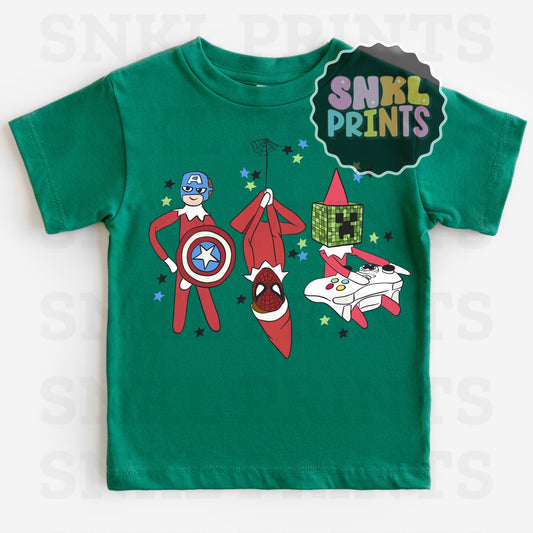 Gamer Elf Tee | Kids & Adult