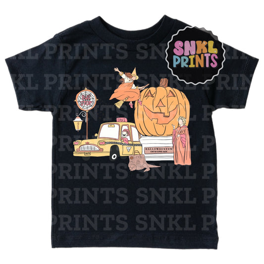 Halloween Pumpkin Town T-Shirt