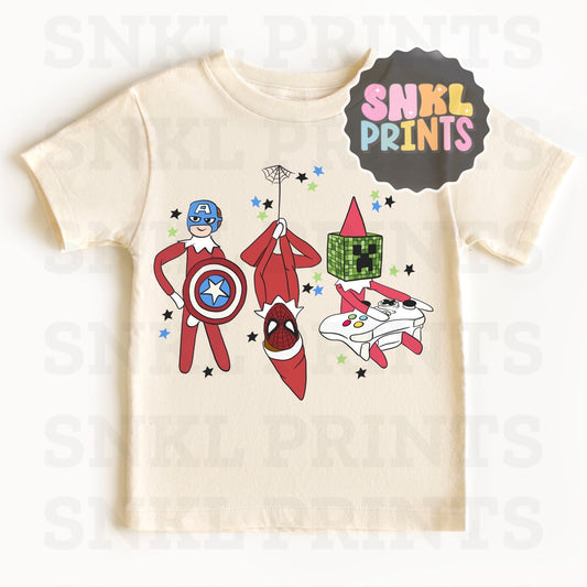 Gamer Elf Tee | Kids & Adult