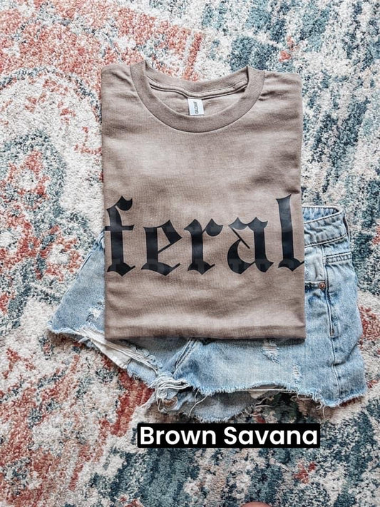Feral T-Shirt (Discount codes not allowed)
