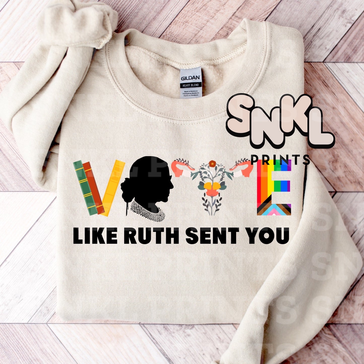 Vote Like Ruth Sent You | Adult Shirt