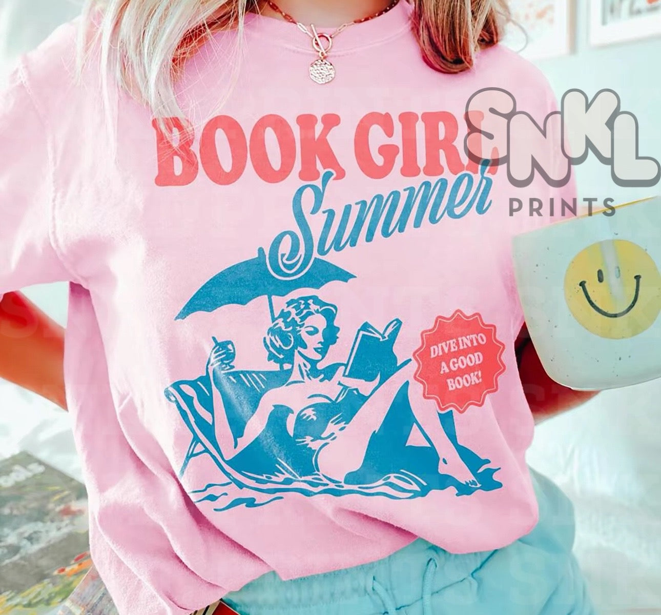 Book Girl Summer| Adult