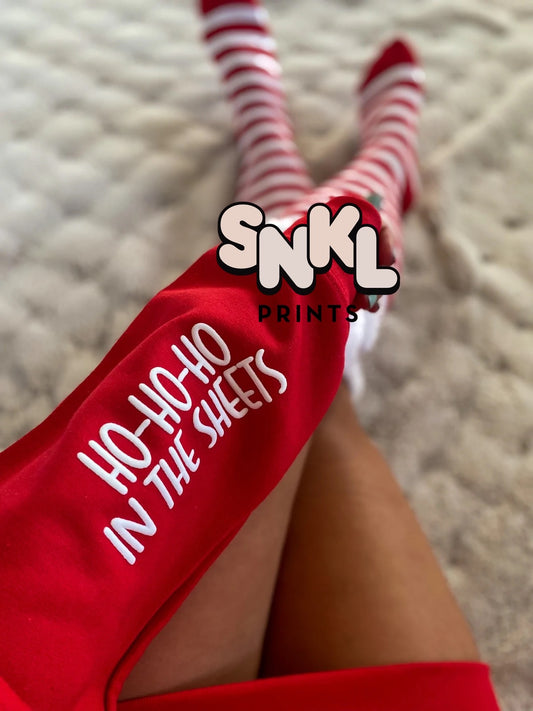 Mrs. Claus in the Streets Puff Print Sweatshirt - SNKL Prints