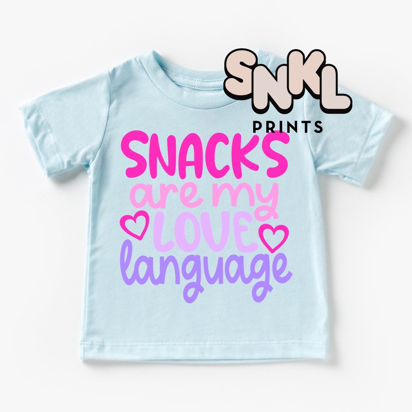 Snacks Are My Love Language | Girls | Kids