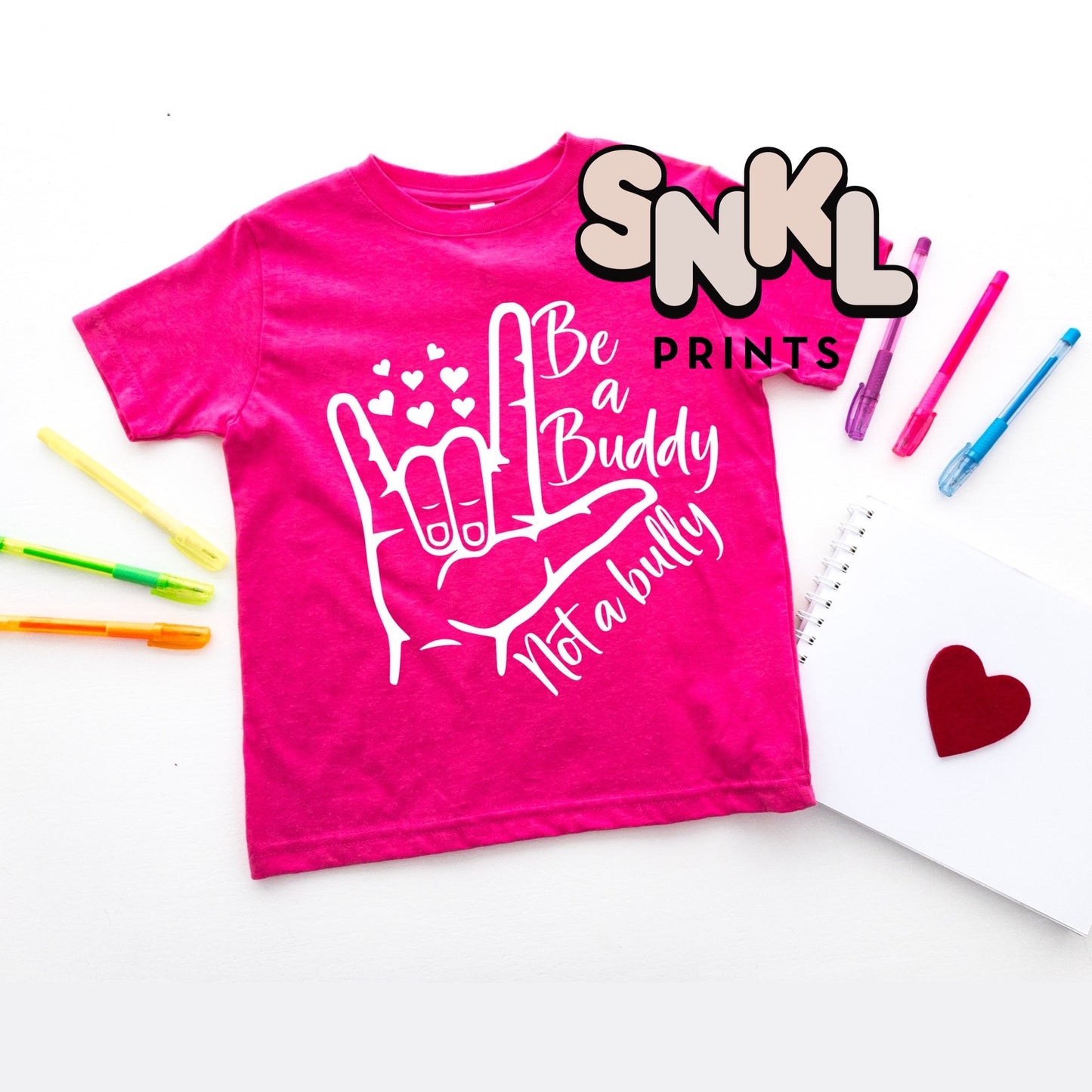 Be A Buddy Not A Bully | Hearts | Kids