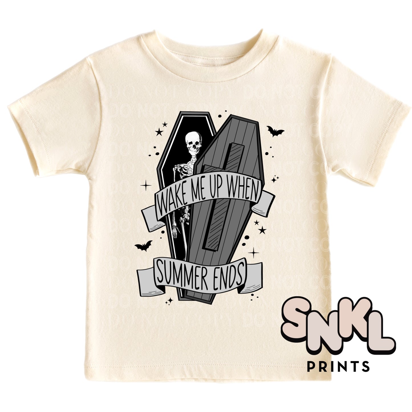 Wake Me Up When Summer Ends Graphic Tee - SNKL Prints