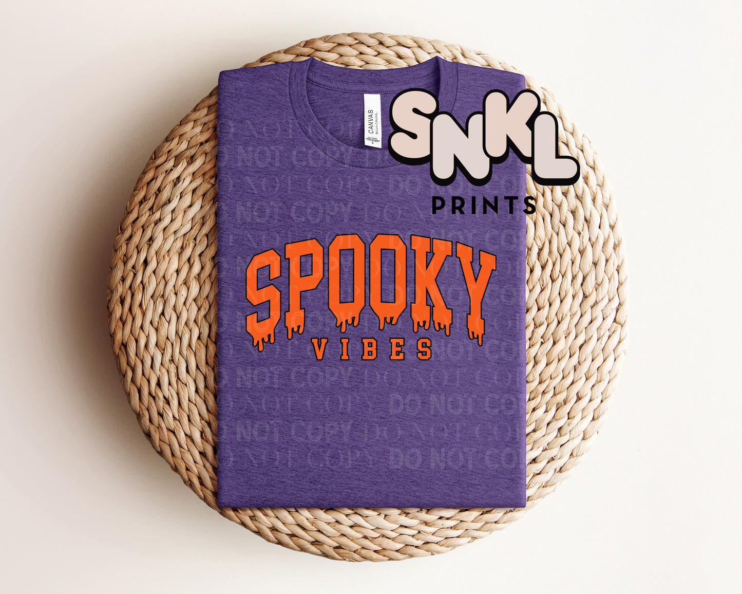 Spooky Vibes Graphic Tee - SNKL Prints