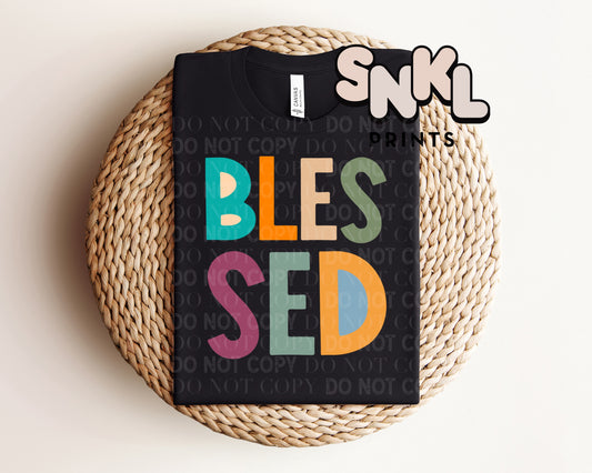 Blessed Graphic Tee - SNKL Prints