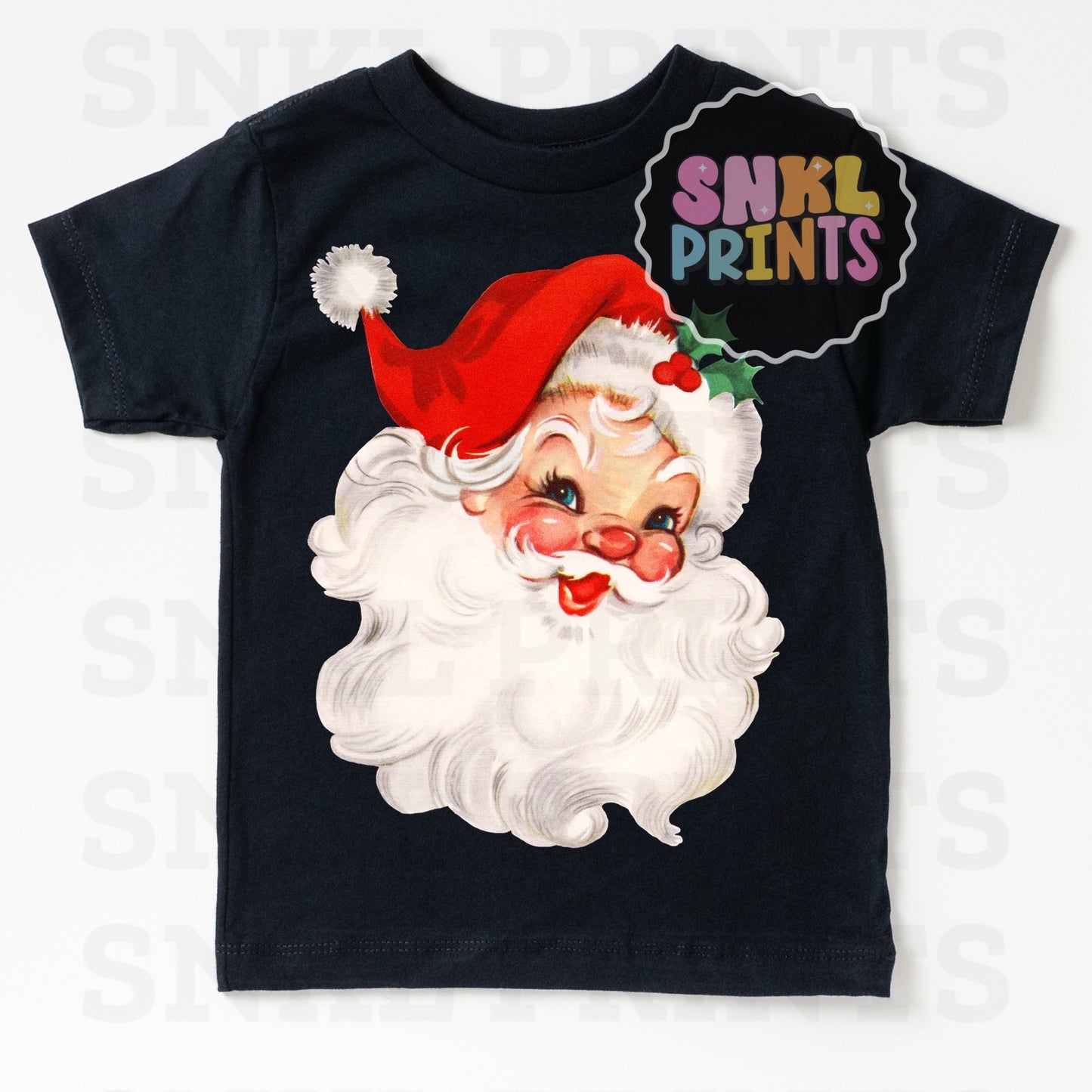 Classic Santa Tee | Kids & Adult