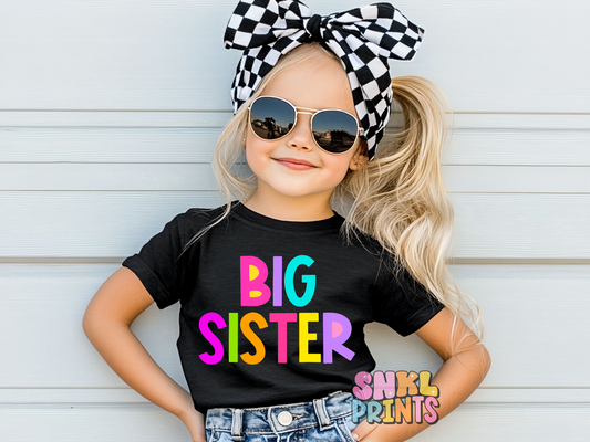 Big Sister Shirt | Siblings Shirt Set | Big Sister Little Sister | Sibling Pregnancy Announcement | Family Baby Announcement | Pregnancy Reveal