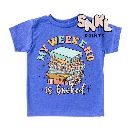 My Weekend is Booked | Kids - SNKL Prints