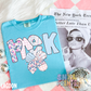 PRE-K Teacher Shirt | Coquette Pencil Bow Comfort Colors® Tee | Back to School Aesthetic