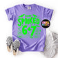 Spooked by 67 (Six Seven) Halloween Shirt – Viral TikTok Gen Z Meme Tee on Comfort Colors