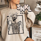 Skeleton Coffee Sweatshirt - SNKL Prints