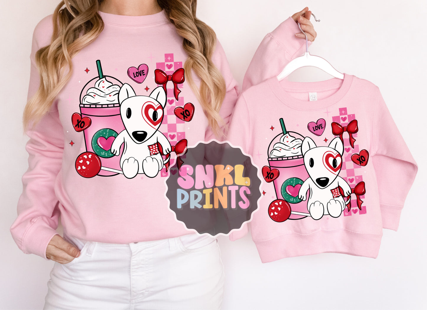 Bullseye Valentine's Day Shirt & Sweatshirt | Kids & Adults