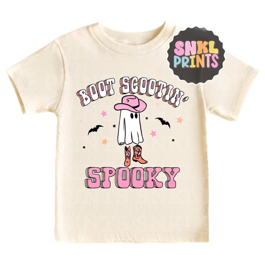 Boot Scootin Spooky Ghost T-Shirt