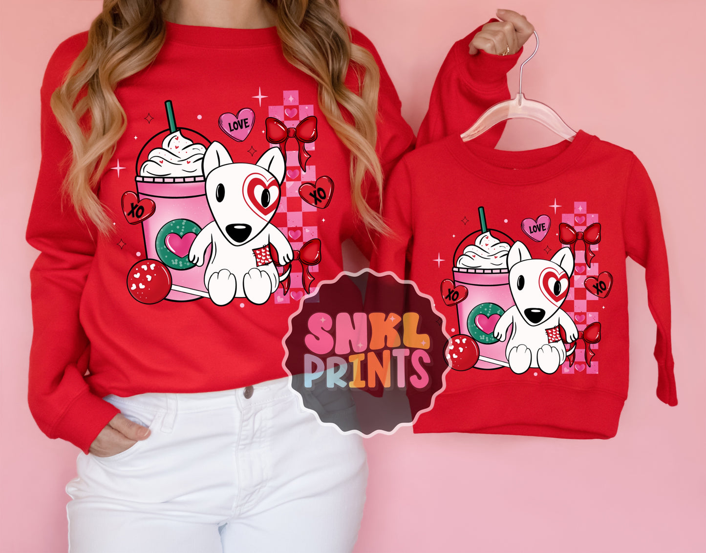 Bullseye Valentine's Day Shirt & Sweatshirt | Kids & Adults