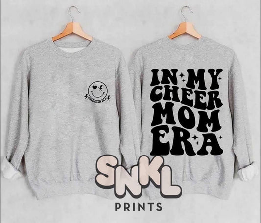 Cheer Mom Era Sweatshirt - SNKL Prints