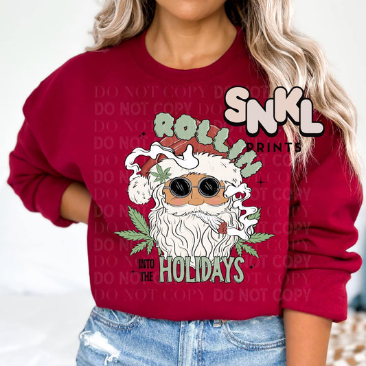 Rollin' into the Holidays | Adult - SNKL Prints
