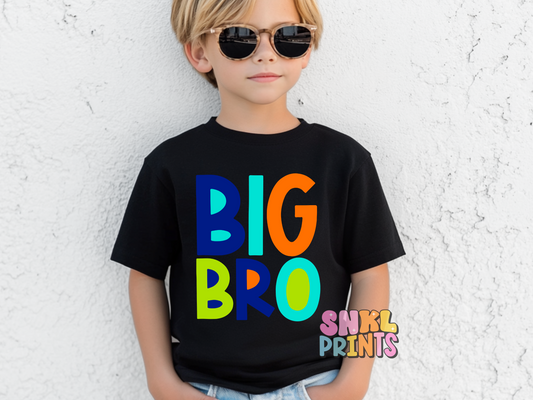 Big Bro Lil Bro T-Shirt | Pregnancy Announcement | Matching Sibling Shirts | Baby Reveal