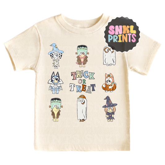 Dog Friends Trick or Treat T-Shirt