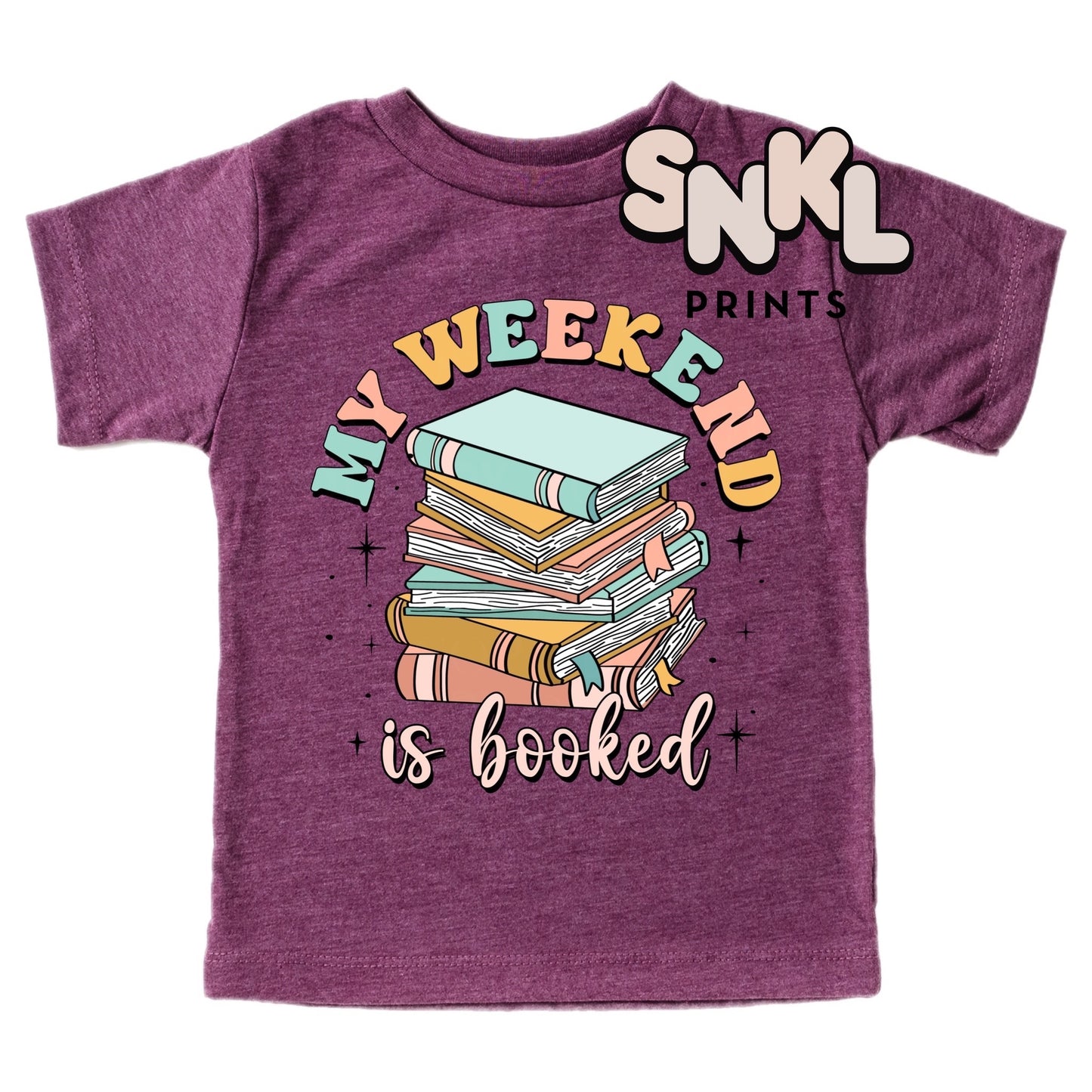 My Weekend is Booked | Kids - SNKL Prints