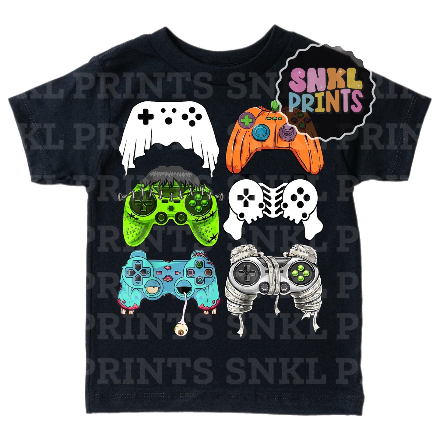 Zombie PS Controllers T-Shirt