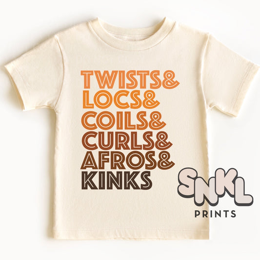 Twists & Locs & Coils - SNKL Prints