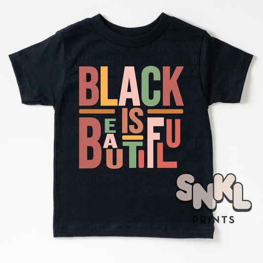 Black is Beautiful Black - SNKL Prints