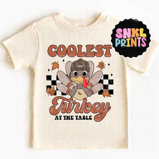 Coolest Turkey At The Table T-Shirt