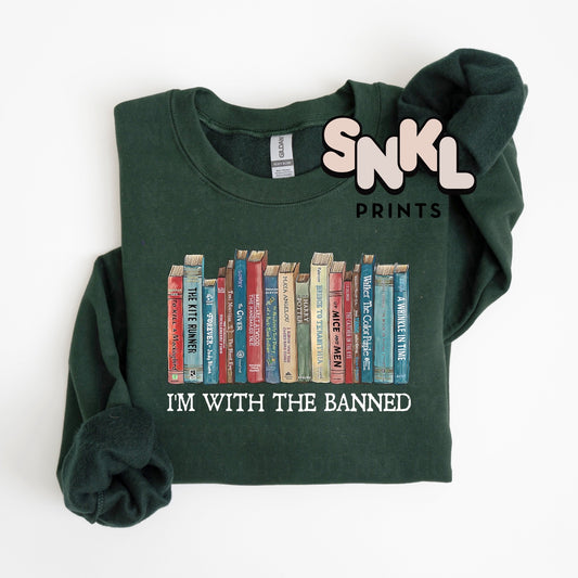 I'm With The Banned | Adult - SNKL Prints
