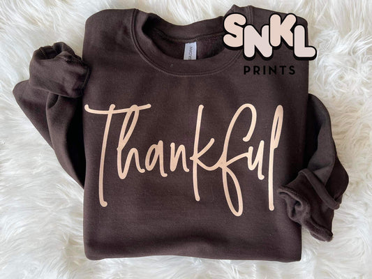 Thankful Sweatshirt - SNKL Prints