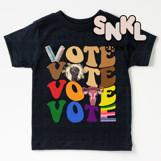 Vote Repeat | Kids Shirt