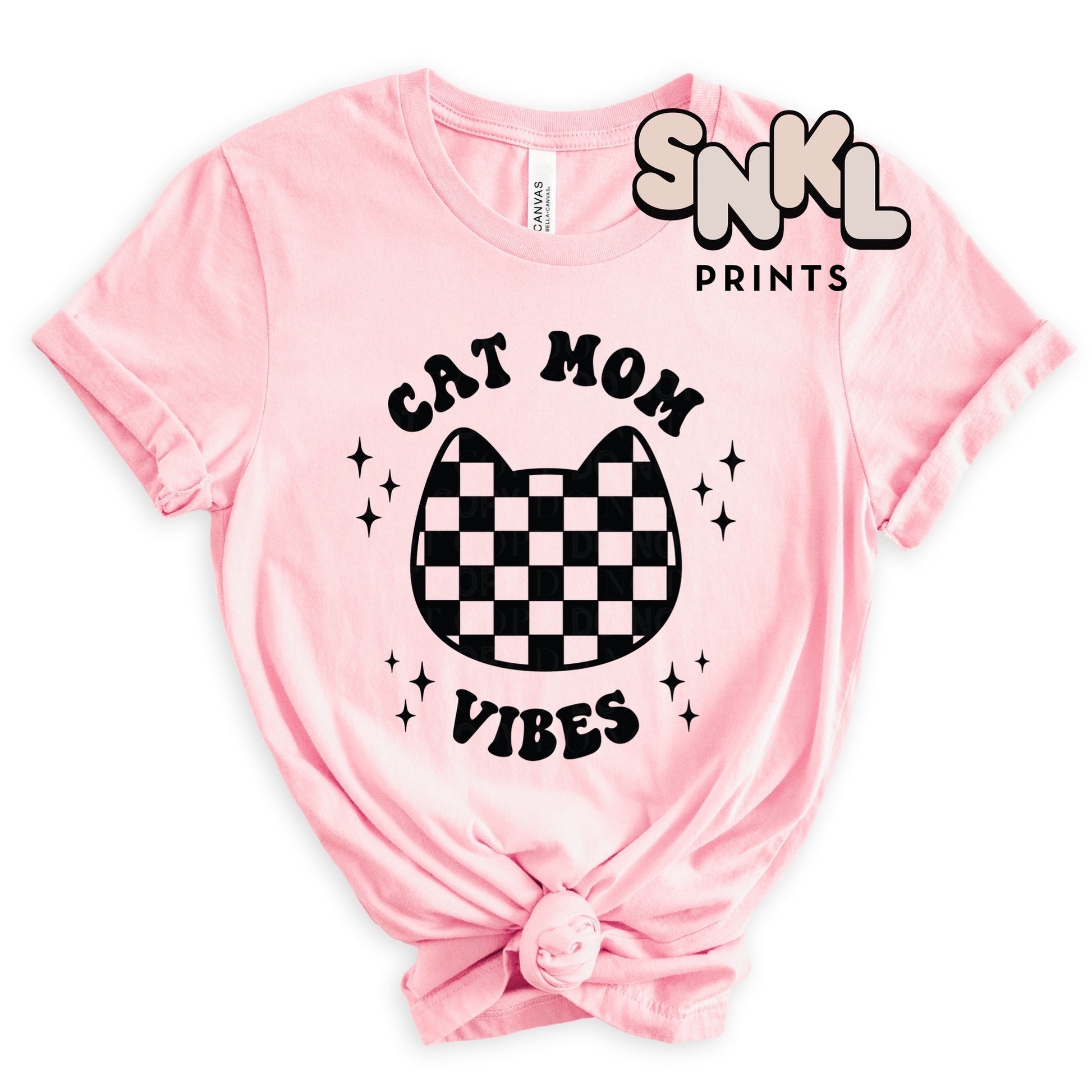 Cat Mom Vibes | Adult - SNKL Prints