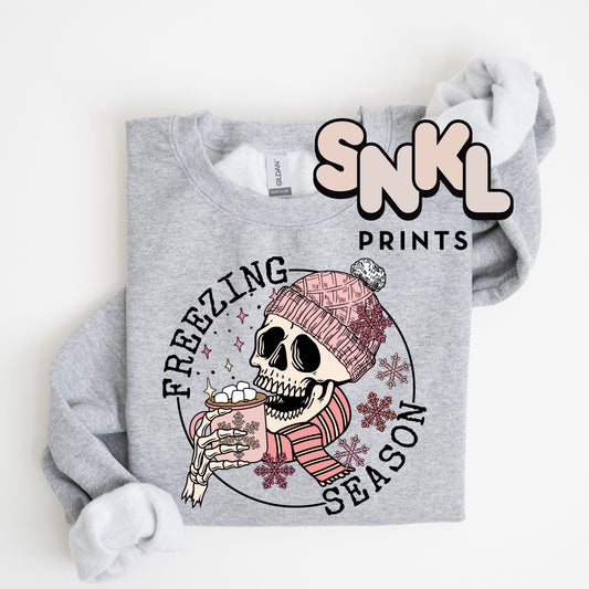 Freezing Season Skeleton | Adult - SNKL Prints