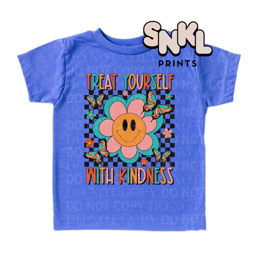 Treat Yourself with Kindness| Kids - SNKL Prints