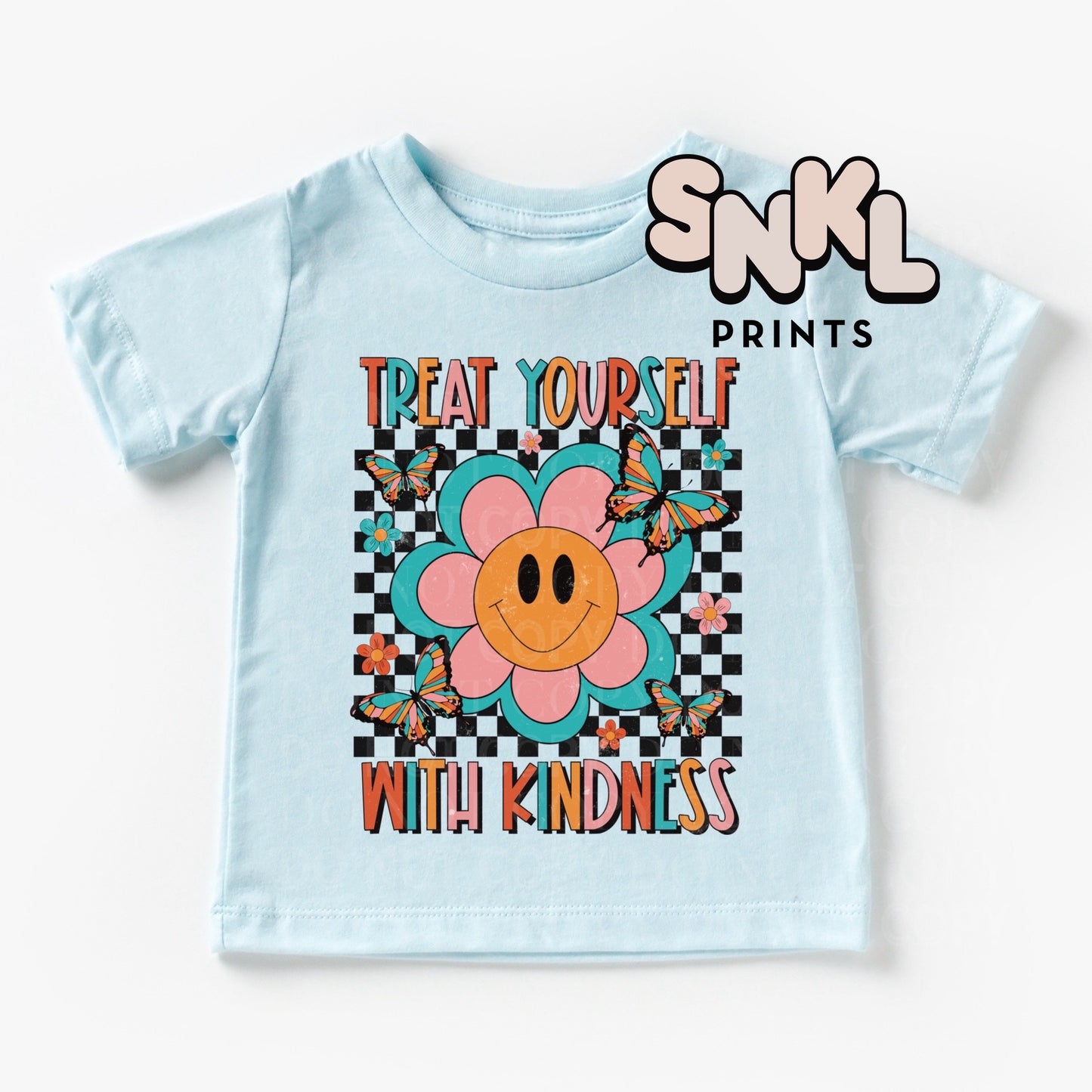 Treat Yourself with Kindness| Kids - SNKL Prints