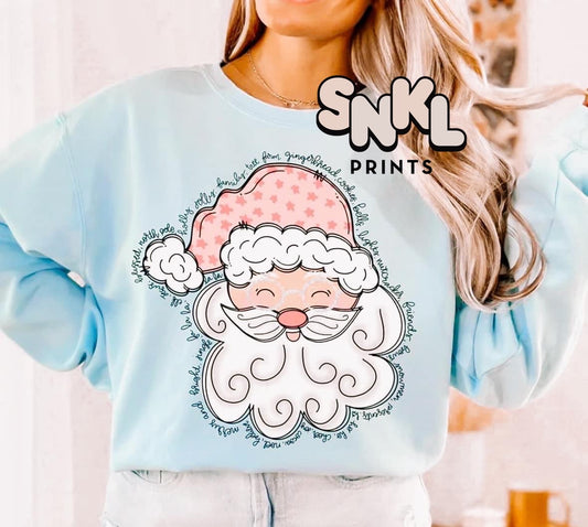 Christmas Santa - SNKL Prints
