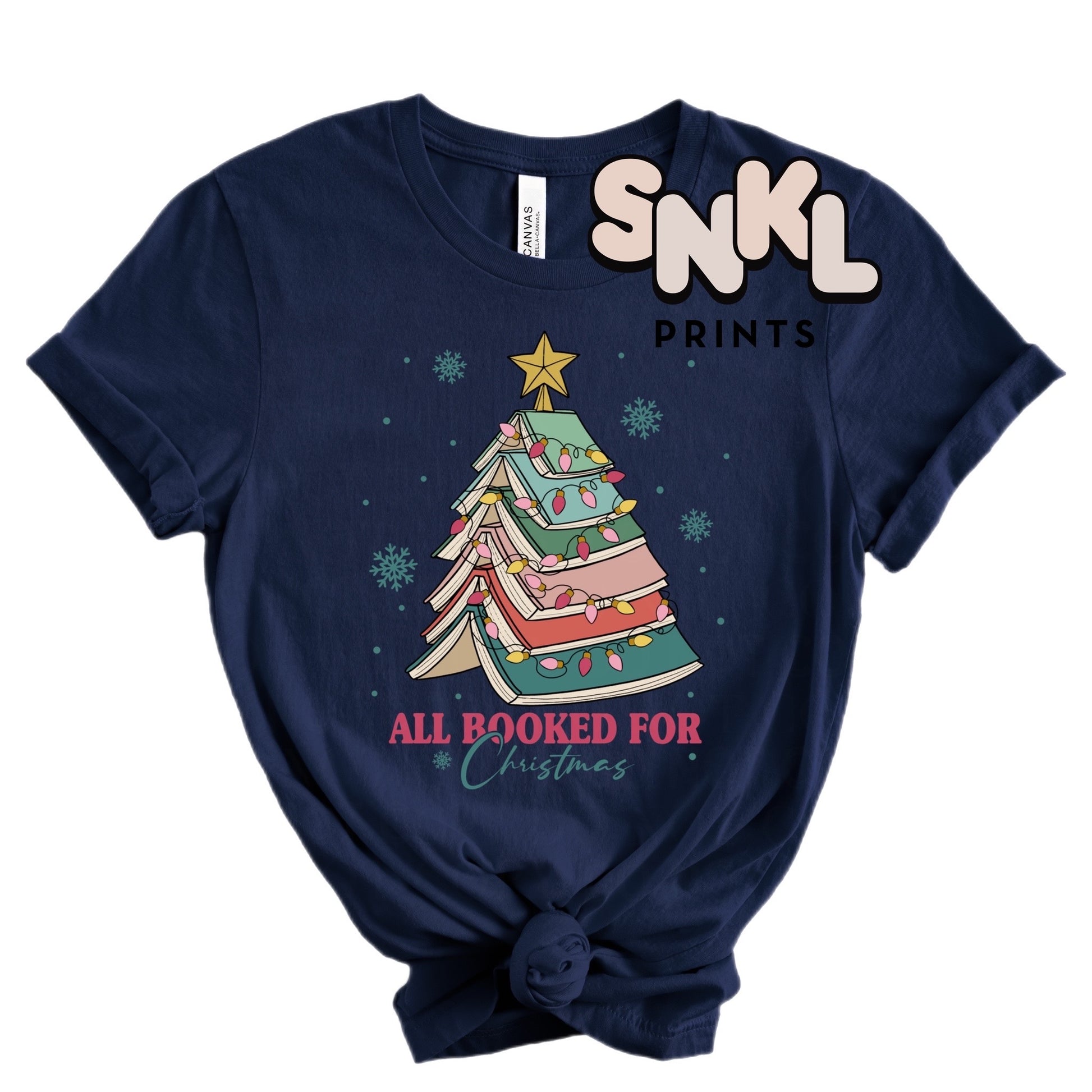 All Booked For Christmas | Adult - SNKL Prints