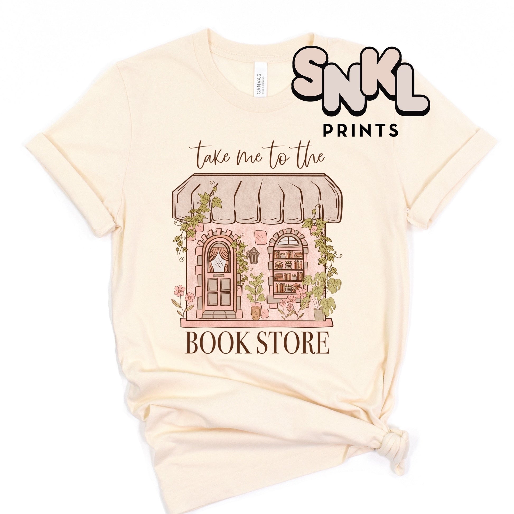 Take Me to the Bookstore | Adult - SNKL Prints