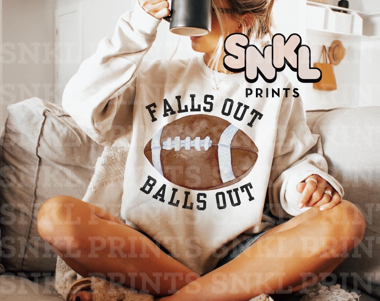 Falls Out Balls Out Kids & Adult Sweatshirt