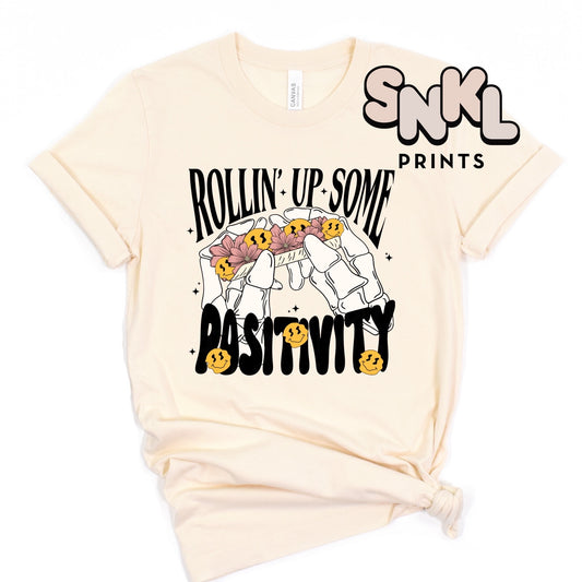 Rollin' Up Some Positivity | Adult - SNKL Prints