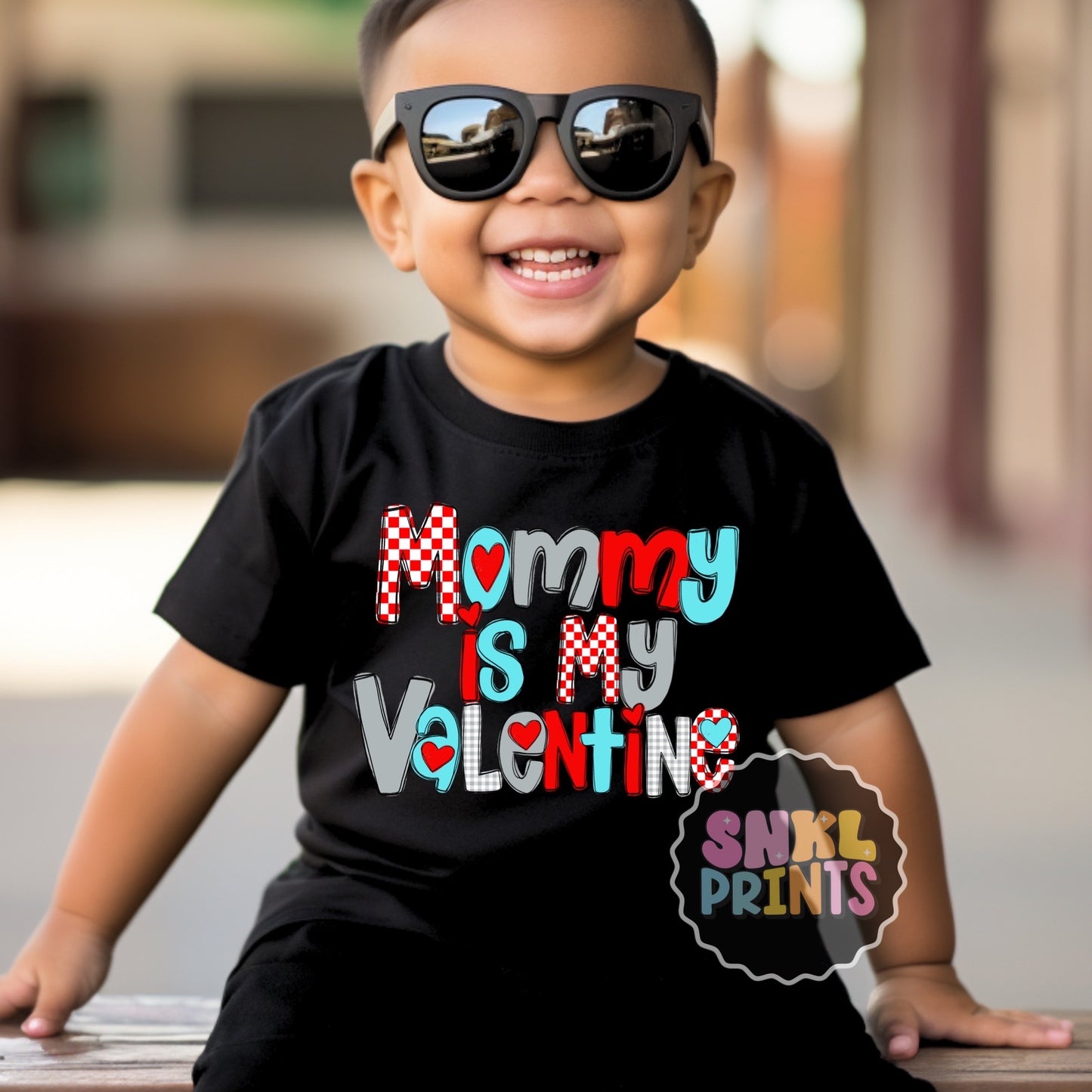 Mommy is my Valentine Shirt & Sweatshirt | Kids & Adults